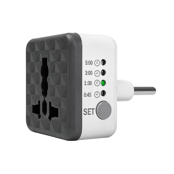 مبدل برق هوشمند کالا طرح تایمردار مدل HK-77