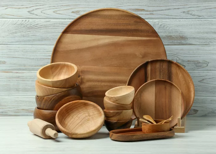 ظروف پذیرایی چوبی